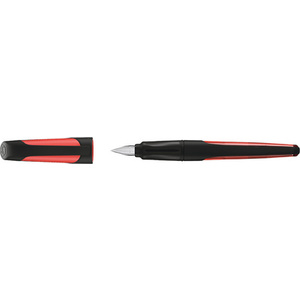 STABILO Stylo plume EASYbuddy L, gaucher, noir/noir