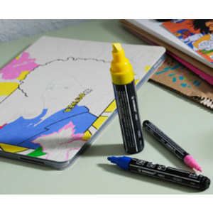 STABILO Marqueur acrylique FREE T800C, set de 5 'Bold'