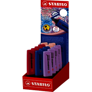 STABILO Surligneur BOSS ORIGINAL NatureCOLORS, 15 pièces