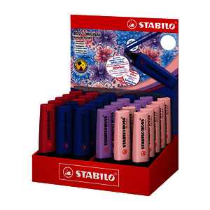 STABILO Surligneur BOSS ORIGINAL NatureCOLORS, 30 pièces