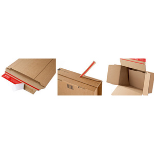 ColomPac Carton fond automatique, fermeture autocollante,A5+