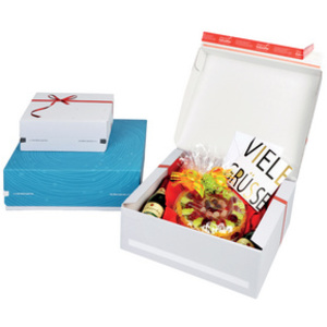 ColomPac Boîte cadeau, taille: M, noeud rouge