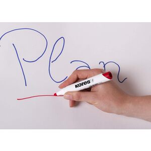 Kores Marqueur pour tableau blanc 'K MARKER', rouge  - 18869