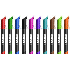 Kores Marqueur permanent 'K MARKER', biseauté, turquoise