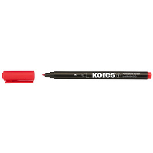 Kores Marqueur permanent 'K MARKER FINE', M, vert  - 13822
