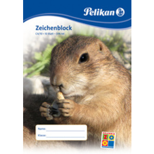 Pelikan Bloc à dessin C 3/10, A3, 100 g/m2, 10 feuilles