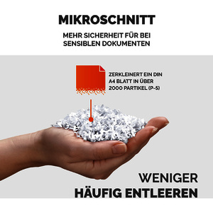 Fellowes Destructeur de documents Powershred 10M, noir