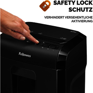 Fellowes Destructeur de documents Powershred 10M, noir