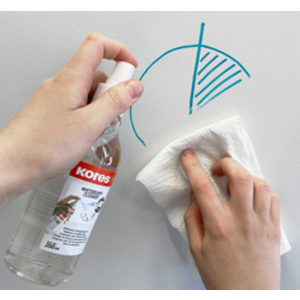 Kores Nettoyant pour tableau blanc, vaporisateur de 250 ml