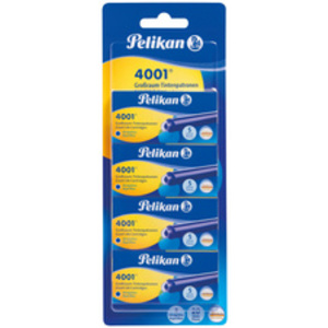 Pelikan Cartouches d'encre longues 4001 GTP/5/2/B, bleu