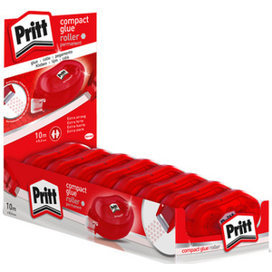 Pritt Roller de colle Compact, permanent, présentoir de 8