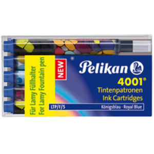 Pelikan Cartouches d'encre LTP/F/5, bleu royal
