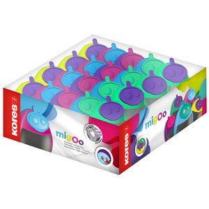 Kores Taille-crayon double 'MIGOO', forme ronde, assorti