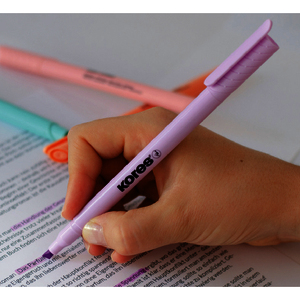 Kores Surligneur 'High Liner Pastel', étui de 6