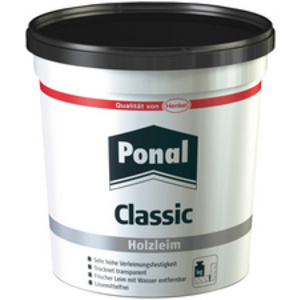 Ponal Colle à bois Classic, sans solvant, flacon de 760 g,