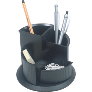 helit Pot à crayons multifonction 'the hub line', noir