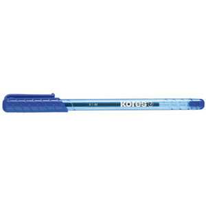 Kores Stylo bille jetable K-PEN k1, tracé: F, bleu