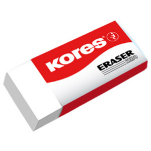Kores gomme en plastique 'KE20',(L)60 x (P)21 x (H)10 mm