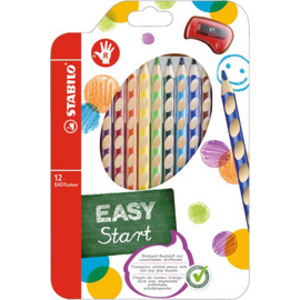 STABILO Crayon de couleur EASYcolors, pour droitier, étui