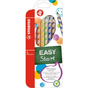 STABILO Crayon de couleur EASYcolors, pour gauchers, étui