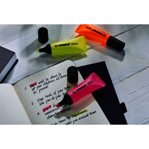STABILO Surligneur NEON, en filet de 5  - 16758