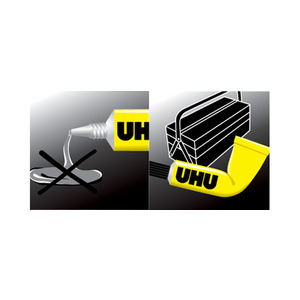 UHU colle universelle extra FLEX + CLEAN, tube plastique,18g