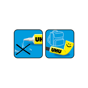 UHU Colle forte universelle FLEX + CLEAN, transparente, 18 g  - 45904