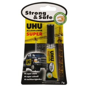 UHU Colle universelle SUPER, 7 g, sur carte blister  - 46737
