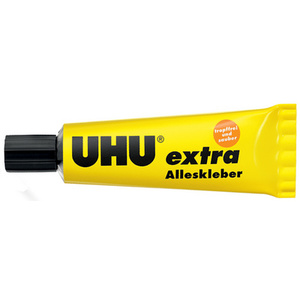 UHU Colle universelle extra, avec du solvant, 125 g