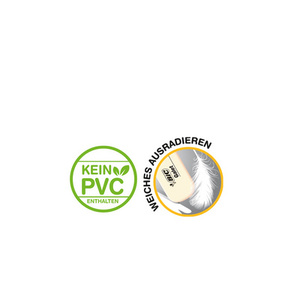 BIC Gomme en caoutchouc Galet, blanc, oval  - 48896