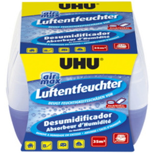 UHU Déshumidificateur, pour les pièces jusqu'à 45 m3,
