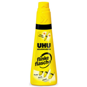 UHU colle universelle en flacon, avec solvant, 90 g