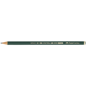 FABER-CASTELL Crayon Steno CASTELL 9008, degré de dureté: 2B