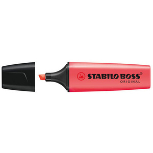 STABILO Surligneur 'BOSS ORIGINAL', rouge - 11449