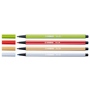 STABILO Stylo feutre Pen 68, vert clair