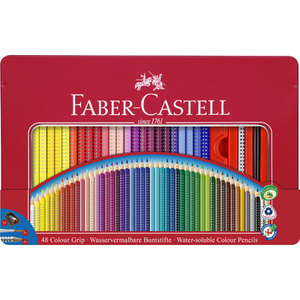 FABER-CASTELL Crayons de couleur Colour GRIP, étui de 36