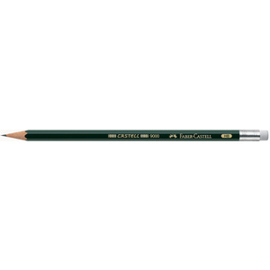 FABER-CASTELL Crayon CASTELL 9000 avec gomme