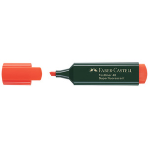 FABER-CASTELL Surligneur TEXTLINER 48 REFILL, orange