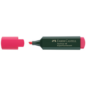 FABER-CASTELL Surligneur TEXTLINER 48 REFILL, rouge