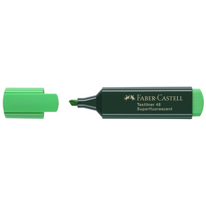 FABER-CASTELL Surligneur TEXTLINER 48 REFILL, vert