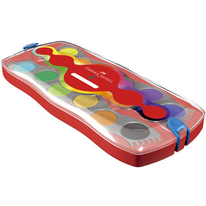 FABER-CASTELL Palette de peinture CONNECTOR, 24 couleurs