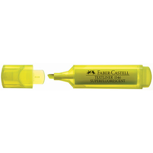 FABER-CASTELL Surligneur TEXTLINER 1546, jaune