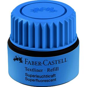 FABER-CASTELL Cartouche de recharge 'TEXTLINER 1549',bleu fluo,