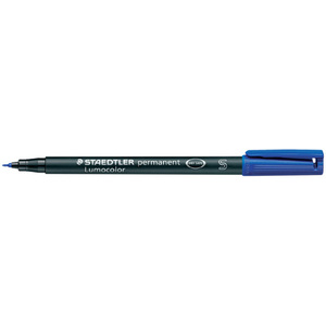 STAEDTLER Marqueur permanent 313S Lumocolor, bleu