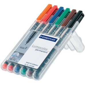 STAEDTLER Marqueur non permanent 311S Lumocolor, étui de 8