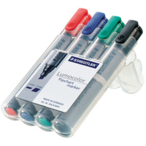 STAEDTLER Marqueur de conférence 356B Lumocolor, étui de 6