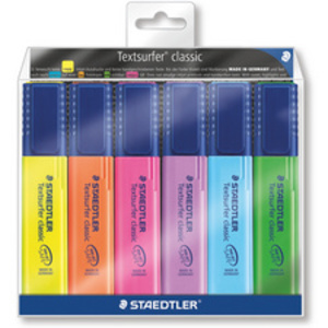 STAEDTLER Surligneur 'Textsurfer Classic', étui de 6