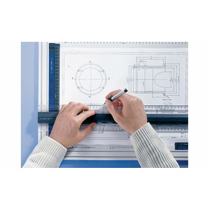 STAEDTLER Planche à dessin Mars, A3, blanc/anthracite/bleu
