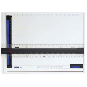 STAEDTLER Planche à dessin Mars, A4, blanc/anthracite/bleu