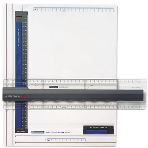 STAEDTLER Planche à dessin Mars, A4, blanc/anthracite/bleu